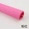 Rollo de Papel Corrugado Negro, Hoja Grande de Papel Corrugado de Color, Papel Ondulado Espeso 4K, Papel para Manualidades Creativas de Jardín de Infancia