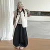 Conjunto de Ropa Interior de Manga Larga para Niñas, Chaleco y Pantalones, Ropa Infantil para Niñas, Chaleco, Pantalones Forrados de Polar, Conjunto de Tres Piezas