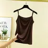 Camisola de modal para mujer, corta, ajustada, talla grande, top para primavera y verano, adecuado para estudiantes, camiseta base negra