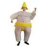 Transfronterizo Amazon Más Vendido Halloween Creativo Juego de Rol Sumo Disfraz Inflable Escenario Maquillaje Disfraz Inflable