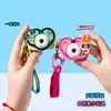 Llavero de Cámara de Proyección Luminosa Original de Las Chicas Superpoderosas Colgante para Bolsas de Juguetes Pequeñas para Niños Regalo Pequeño Venta al por Mayor