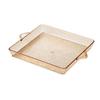 Bandeja para Café, Bandeja para Postres para el Hogar, Bandeja Cuadrada Estilo Nórdico de Lujo Ligero para Mesa de Café de Sala de Estar, Bandeja para Té al por Mayor