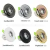 Accesorios Personalizados Anillo Exterior Gu10 Portalámparas Mr16 Carcasa de Aluminio Acrílico Carcasa de Lámpara Gu5.3 OEM/ODM