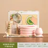 Novo Conjunto de Chá Matcha Donut Tigela de Matcha Conjunto de Café da Manhã Latte com 100 Peças Item Quente Transfronteiriço