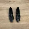 Versión de piel de oveja~Zapatos Mary Jane con tira en T y punta cuadrada francesa para mujer, tacón grueso, corte bajo, zapatos pequeños de cuero versátiles y elegantes para el trabajo