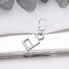 Cabezal de Cremallera Desmontable para Bolsas, Ropa de Abrigo, Ropa, Tiradores de Agujero Pequeño, Zapatos y Botas, Cabezal Colgante de Cremallera Reemplazable sin Herramientas