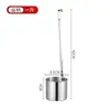 Cucharón de vino de acero inoxidable engrosado, dispensador de vino, herramienta para servir vino, cucharón de vino, utensilio para servir vino, colador de vino, cucharón para servir vino