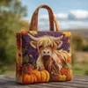 2026 Nueva Serie Transfronteriza de Vacas Vaca Estampado Digital Bolso de Hombro Acolchado de Moda