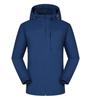 Chaqueta de una sola capa de moda para mujeres y hombres, impermeable y cortavientos de grado tormenta para exteriores, estándar nacional, forro, red para colgar, casual y versátil