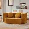 Sofá compactado al vacío, adecuado para apartamentos pequeños, salas de estar y dormitorios; sofá cama modular de esponja plegable, multifuncional y de doble propósito