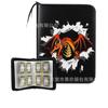 Álbum de Cartas Pokemon 4 Ranuras 9 Compartimentos Pokemon Cuero Colección Álbum Transfronterizo Dropshipping Tarjeta Cremallera Almacenamiento Álbum Bolsa