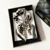 Colección Estampado Leopardo 70*70 Satén Gasa Seda Artificial Pañuelo para la Cabeza Pañuelo Cuadrado Pañuelo de Seda Fabricantes Transfronterizos Europeos y Americanos en Stock