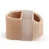Separador de dedos de fibra de doble orificio, corrector de juanetes, dispositivo de alineación del dedo gordo del pie, separador de dedos superpuestos, corrector de dedos de doble orificio