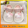 Bolsa de Playa Nueva Linda de Dibujos Animados Hello Kitty Primavera/Verano Chanclas para la Cabeza Sandalias Cómodas Antideslizantes para Exteriores