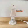 Calentador de Velas Europeo y Americano Amazon con Temporizador y Regulador de Intensidad, Altura Ajustable, Madera Maciza Cuadrada Aromaterapia
