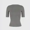 Camiseta básica Jim Kenet de três cores, gola redonda pequena, manga média, corte slim, ombro normal