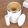 Café Recarregável Aço Inoxidável Caneca de Café Elétrica Magnética Caneca Térmica Magnética Agitação Portátil