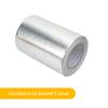 Modificación de tubo de escape de automóvil cinta de papel de aluminio aislante térmico de alta temperatura universal autoadhesiva cinta de tela de fibra de vidrio de papel de aluminio industrial