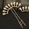 Fábrica atacado estilo antigo hairpin Pearl linha hairpin Internet celebridade Hanfu acessórios para o cabelo Super fada traje antigo cocar pauzinhos bijuterias antigas bijuterias