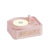 Nuevo Producto Pequeño Afortunado Tocadiscos de Audio Bluetooth Altavoz Bluetooth Inalámbrico Portátil Tarjeta Mini Reproductor de Discos Escritorio Creativo