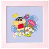 Nuevo Regalo Temático de Crayon Shin-Chan con Marco de Fotos 3D y Diseño Dinámico de Superman para Decoración Infantil, Producto con Licencia Auténtica