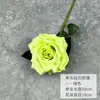 Ramo de compromiso de rosa de diamante de cabeza única flores de simulación accesorios de fotografía al aire libre para auditorio de bodas rosas flores artificiales venta al por mayor
