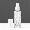 Frasco de perfume de vidro de 10ml, alto nível de senso de embalagem, frasco de spray de pêra bálsamo, ouro rosa, frasco vazio, fabricantes de produtos de embalagem