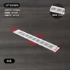 Malla de Ventilación para Gabinete de Aleación de Aluminio Blanco Cubierta Decorativa para Zapatero Rejilla de Agujero de Ventilación Rejilla de Disipación de Calor Agujero Cubierta de Agujero de Escape