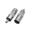 Adaptador de video para cámara de vigilancia RCA a BNC, conector macho RCA a hembra BNC a cámara de TV.