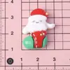 Nueva Serie de Perros de Orejas Grandes Navideños de Dibujos Animados Imanes para Refrigerador de Pegamento de Crema DIY, Accesorios para el Cabello, Decoraciones para Fundas de Teléfono, Accesorios de Resina