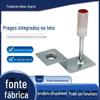 Teto integrado Fabricantes de pregos integrados de teto artefato disparo de unhas silenciador pistola prego fogo aço shell prego madeira quilha tubo prego