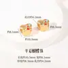 Cuentas Espaciadoras de Gota de Aceite Esmalte Cloisonné Accesorios para Manualidades Mariposa de Esmalte Corazón Calabaza Accesorios Pulsera Tejida Cuentas