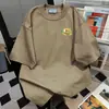 Camiseta Divertida con Estampado de Verano 2026, Estilo Casual Perezoso, Diseño Oversize, Top Versátil