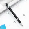 Bolígrafo de Metal Press Bolígrafo de Aluminio Bolígrafo Meiji Bolígrafo Táctil Capacitivo Bolígrafo para Pantalla Táctil de Escritura Bolígrafo de Regalo con Impresión de LOGOTIPO