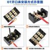 OT nariz abierta OT-100A cobre puro T3 nuevo material tira de cobre cableado nariz de cobre conector de cobre terminal de ojal para cable