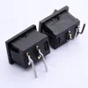 Interruptor de Encendido Curvo de Pines KCD 0.05kg Certificado TUV, Dos Posiciones, Pines para PCB 15*21mm, Interruptor de Encendido para Impresora