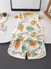 Chaleco de malla fina transpirable sin mangas de verano para bebé con protección para la barriga para niños, camiseta interior de nuevo estilo para niñas