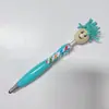 Muñeco de Peluche Navideño de Dibujos Animados Listo para Usar, Cabezal de Mopa, Cara Sonriente, Reloj, Retrato de Amante, Bolígrafo Táctil Tres en Uno