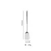 Utensilios de cocina de acero inoxidable 304 con mango largo, espátula para wok, juego de cocina, cucharón para olla caliente, colador, espátula para champiñones