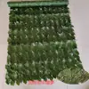 Decoração de Parede de Plantas Artificiais Transfronteiriça Cerca Cerca Folhas Palavras-chave Personalizado Folha Verde Falsa Teto Engenharia Cerca