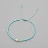 Miyuki Cuentas de Arroz Pequeñas Japonesas Hechas a Mano Cuentas Pulsera Pequeña para Mujer Pulsera Versátil de Perla Natural de Agua Dulce Estilo Ins