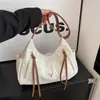 Design de Nicho Casual Grande Capacidade 2025 Nova Moda Outono Versátil Estiloso Simples para o Dia a Dia Bolsa de Ombro Transversal