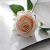 Flor Artificial de Terciopelo Perla Rosa Flor de Seda Flor Falsa Decoración Transfronteriza para el Hogar Día de San Valentín Celebración de Boda