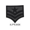 Patch autoadesivo para jaqueta de penas, adesivo de tecido bordado, remendo para buraco rasgado infantil, subsídio para reparo sem costura, patch decorativo preto para roupa
