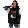 Sudadera con capucha de pareja con forro polar Berserk, leyenda del viento de la espada, sudadera con capucha transfronteriza con costuras en la capucha, suéter con capucha de anime