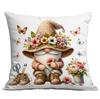 Amazon novo transfronteiriço aquarela jardim de primavera elfo fronha casa sofá almofada fronha atacado