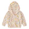 Ropa de Verano para Niños Ropa de Algodón Puro con Protección Solar Chaqueta con Cierre para Niños y Niñas Bebé Transpirable Cortavientos Ligera