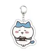 Chaveiro Acrílico Fofo Chiikawa Pingente Criativo Desenho Animado Anime Chiikawa Usagi Hachi