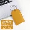 Transfronterizo en stock multicolor horizontal y vertical dos tipos de tapa abatible cuero engrosado pase de abordar con firma impresa papel etiqueta de equipaje pu