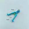 Soporte de cabeza plegable de aleación de aluminio, almacenamiento conveniente, diadema de bocina, polea, soporte de cabeza para caña de pescar, cabeza frontal competitiva para colgar